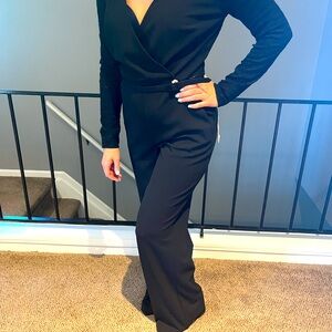 Ralph Lauren Black Jumpsuit (Size 6) Black